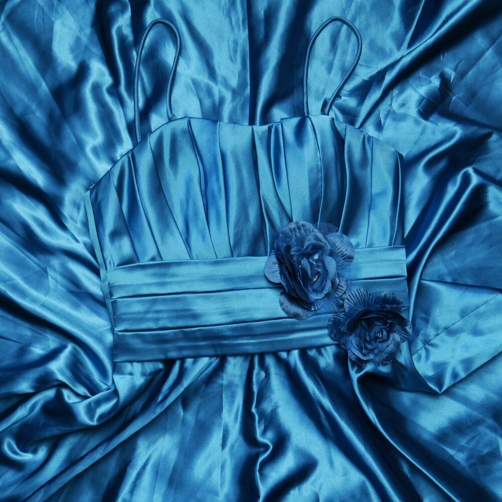 Blue formal dress